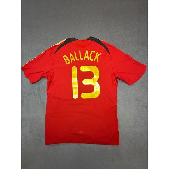 adidas Other - Michael Ballack Adidas Germany 08 Away #13 Jersey Deutscher Fussball-Bund Size L